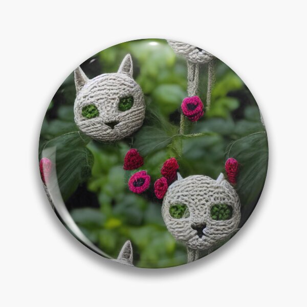 Item preview, Knitted Kitten Patch designed and sold by LukeAiWalker.