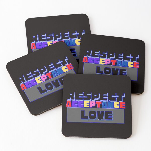 Item preview, Respect Acceptance Love designed and sold by Angelle55.