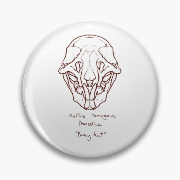 Item preview, Domestic Rat Skull designed and sold by GrilledRetro.
