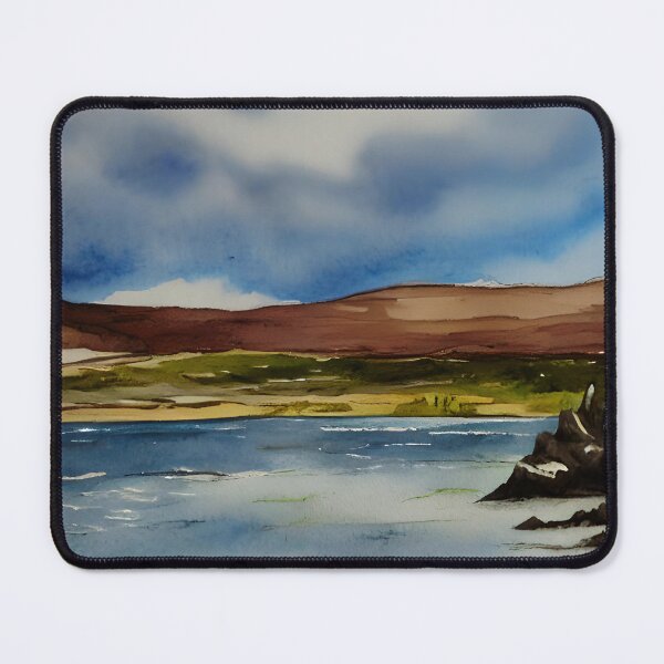 Item preview, Original Landscape Watercolor art of Ireland designed and sold by viewgraphics.