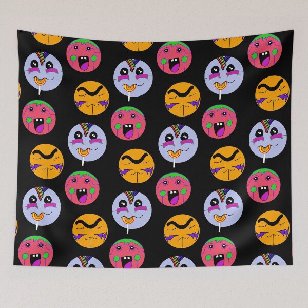 Item preview, Cartoon Circle Faces designed and sold by debutpagesart.