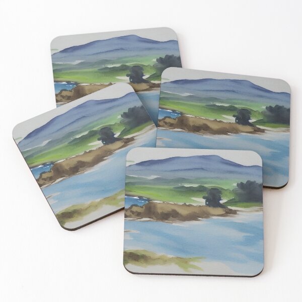 Item preview, Original Landscape Watercolor art of Ireland designed and sold by viewgraphics.