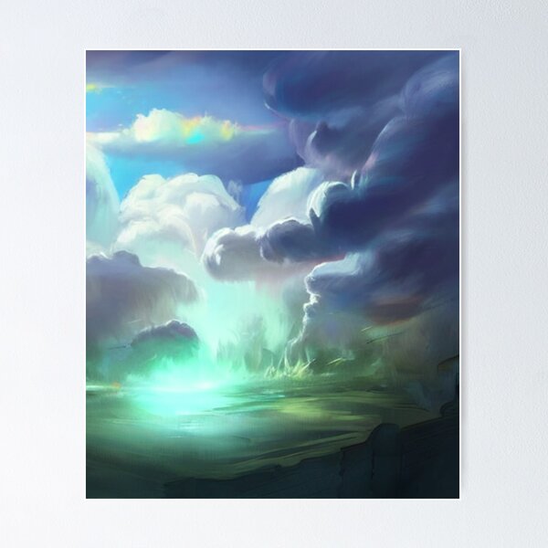 Item preview, Abstract Cotton Candy Clouds designed and sold by Designspot2020.