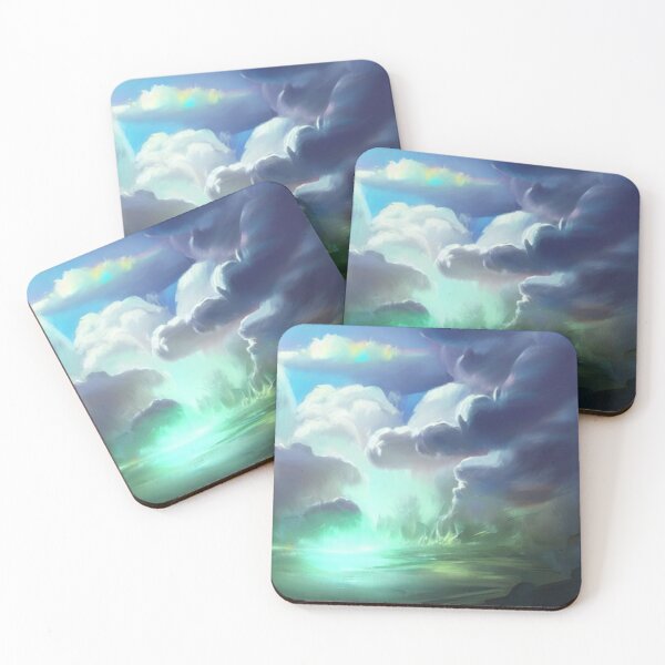 Item preview, Abstract Cotton Candy Clouds designed and sold by Designspot2020.