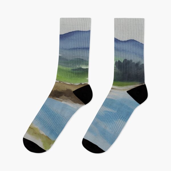 Item preview, Original Landscape Watercolor art of Ireland designed and sold by viewgraphics.