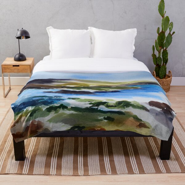 Item preview, Original Landscape Watercolor art of Ireland designed and sold by viewgraphics.