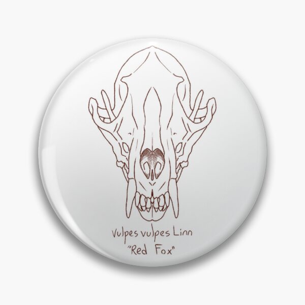 Item preview, Red Fox Skull designed and sold by GrilledRetro.