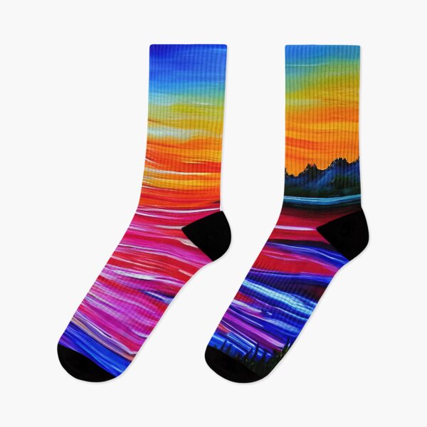 Item preview, Original Sunset Art, Colorful Sky Art, Natural Scenery Art, Spiritual Art designed and sold by viewgraphics.