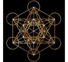 The Sacred Geometry of the Metatron Cube Posters by TJ Devadatta Best ...