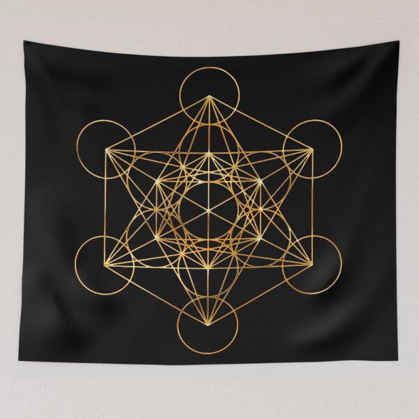 Item preview, The Sacred Geometry of the Metatron Cube designed and sold by TJ Devadatta Best.