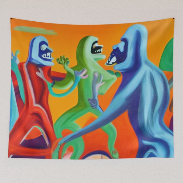 Item preview, Psycho Madness - Beastly Ghosts designed and sold by PsychoMadness.