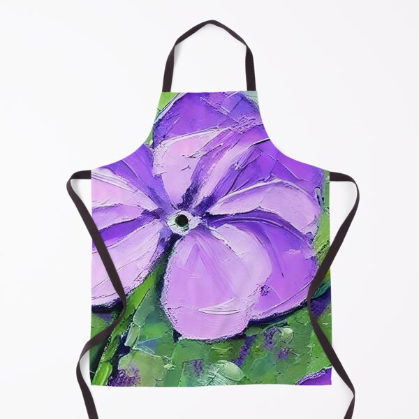 Item preview, Original Violets Flower Art, Palette Knife Art designed and sold by viewgraphics.