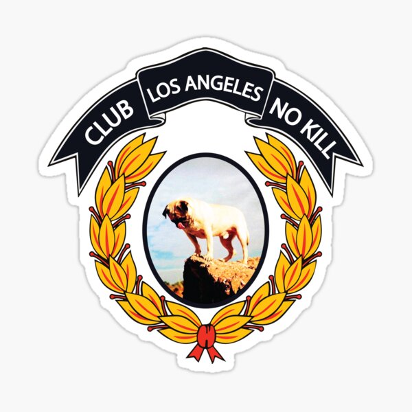 CLUB NO-KILL LA Sticker