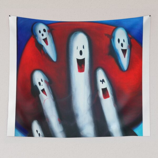 Item preview, Psycho Madness - Happy Ghosts designed and sold by PsychoMadness.