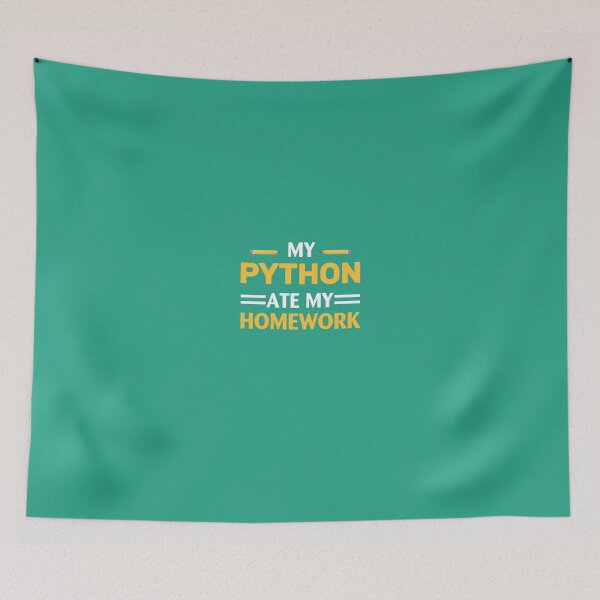 Item preview, My Python Ate My Homework designed and sold by AlwaysAwesome.