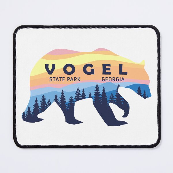 Item preview, Vogel State Park Sunset Bear Logo designed and sold by VanyaKar.