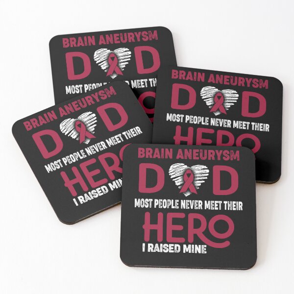 Item preview, Brain Aneurysm DAD Most People Never Meet Their HERO I Raised Mine designed and sold by Tifrop.