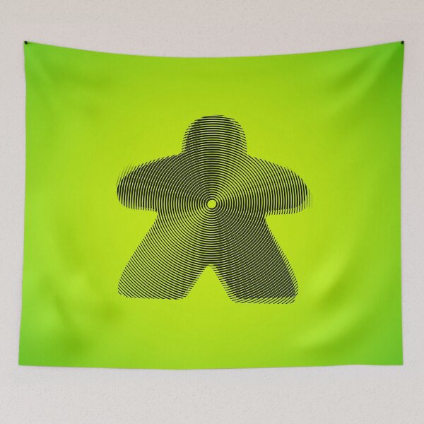 Item preview, Green Meeple  designed and sold by BeamGeeks.