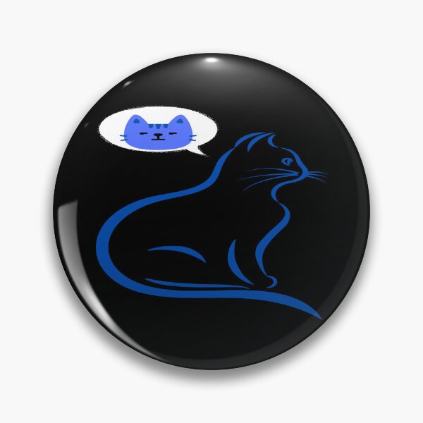Item preview, A very thoughtful cat designed and sold by The-Blue-Feline.