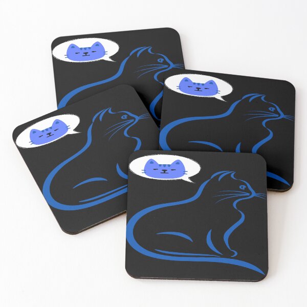 Item preview, A very thoughtful cat designed and sold by The-Blue-Feline.