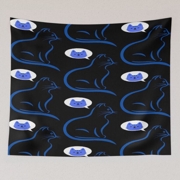 Item preview, A very thoughtful cat designed and sold by The-Blue-Feline.