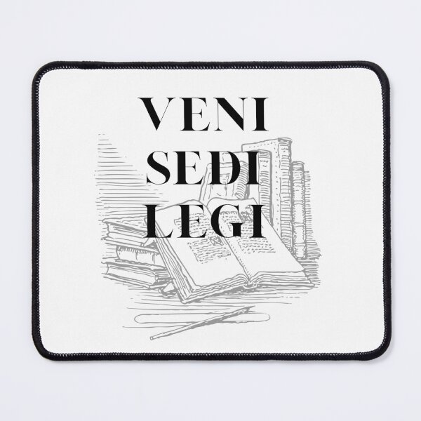 Item preview, Veni Sedi Legi (I came, I sat, I read) designed and sold by ArteTeoma.