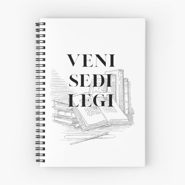 Item preview, Veni Sedi Legi (I came, I sat, I read) designed and sold by ArteTeoma.