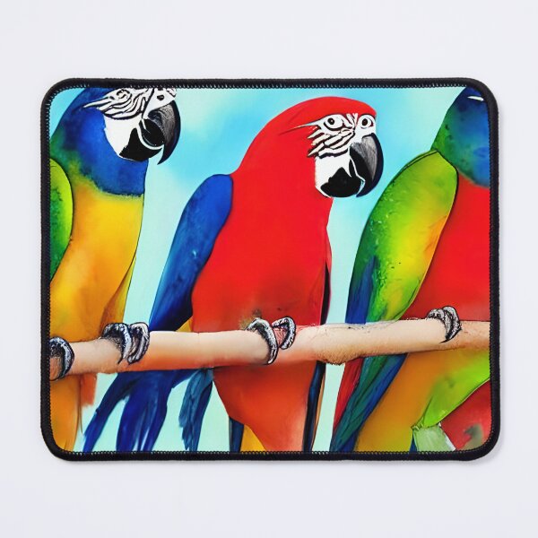 Item preview, Parrots Art, Parrots Watercolor, Birds Watercolor Art designed and sold by viewgraphics.