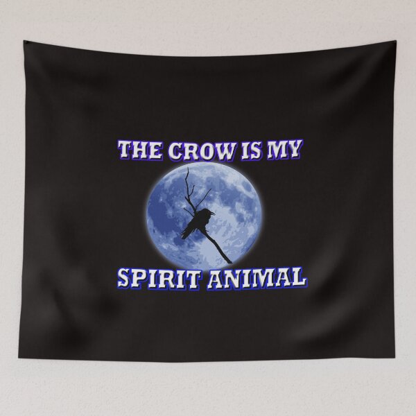 Item preview, The crow is my Spirit Animal designed and sold by Angelle55.
