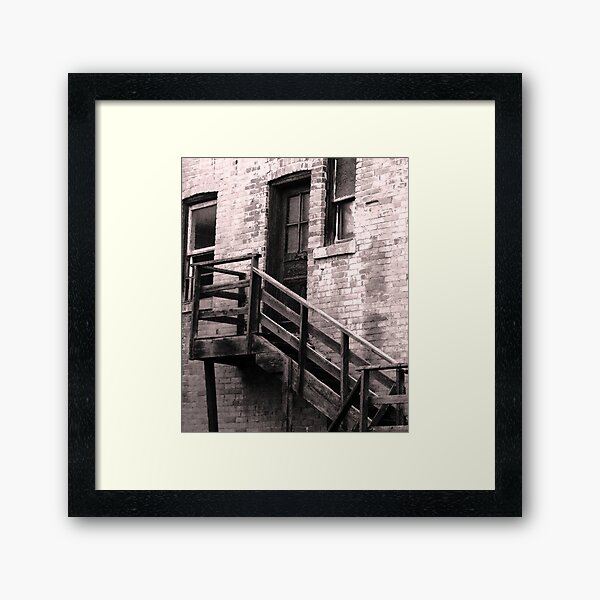 Ascend and Enter Framed Art Print