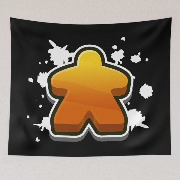 Item preview, Grafitti Style Meeple for Board Game Lovers designed and sold by BeamGeeks.