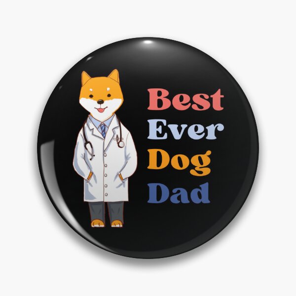 Item preview, Best Ever Dog Dad, doctor dog, dog doctor, dog in doctor’s gown, Funny Orthopedic, Skeleton Orthopedics Design.   designed and sold by doctors-apparel.