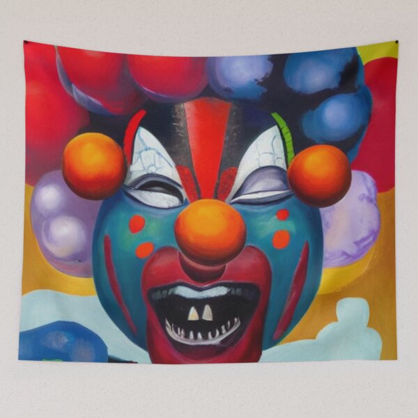 Item preview, Psycho Madness - Blue Clown designed and sold by PsychoMadness.