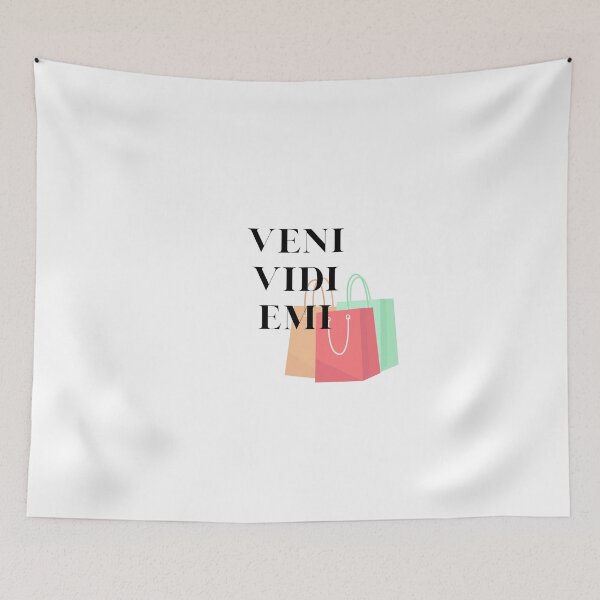 Item preview, Veni Vidi Emi (I came, I saw, I bought) designed and sold by ArteTeoma.