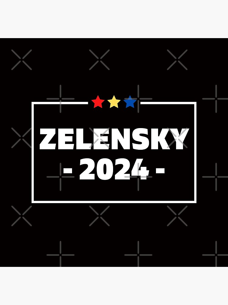 "Zelensky 2024 elections" Poster for Sale by Dalway Redbubble