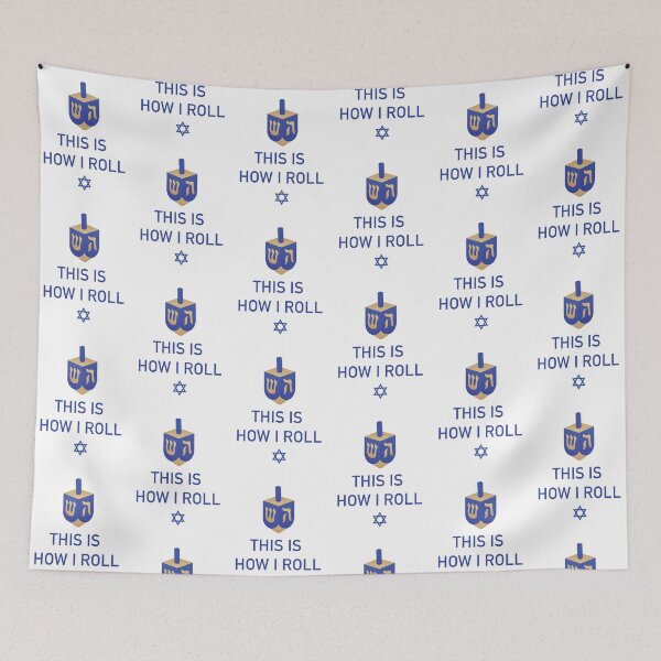Item preview, Happy Hanukkah Dreidel designed and sold by morethanshirts.