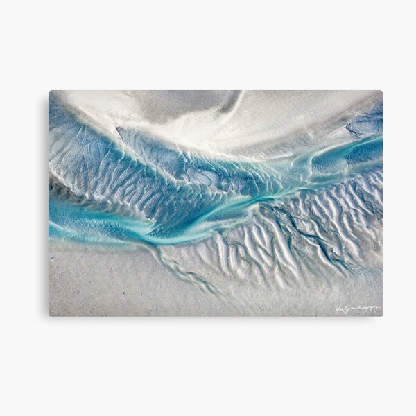 Tidal Textures Canvas Print