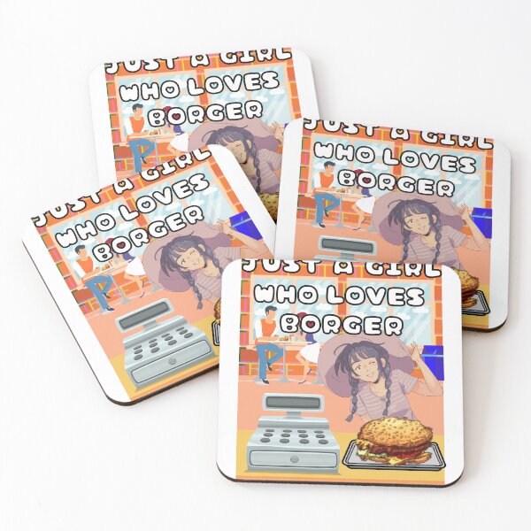 Item preview, Just A Girl Who Loves Borger designed and sold by SortaPrettyOk.
