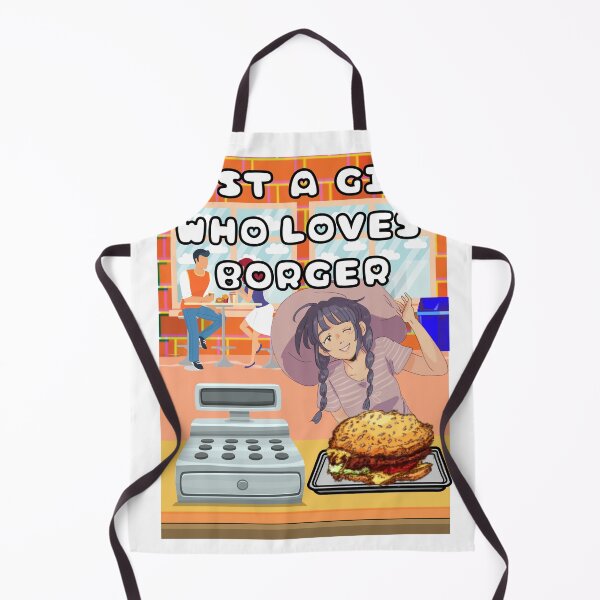 Item preview, Just A Girl Who Loves Borger designed and sold by SortaPrettyOk.