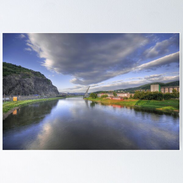Artikelvorschau, the river elbe entworfen und verkauft von Zuzana D Photography.