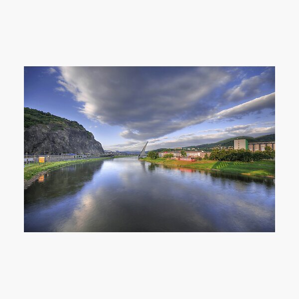 Artikelvorschau, the river elbe entworfen und verkauft von Zuzana D Photography.