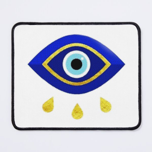 Item preview, Eye blue gold designed and sold by Rana90.