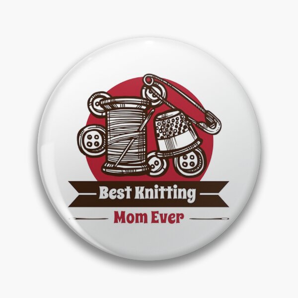 Item preview, best knitting mom ever designed and sold by carriemolinar.