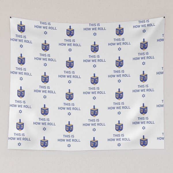 Item preview, Happy Hanukkah Dreidel designed and sold by morethanshirts.