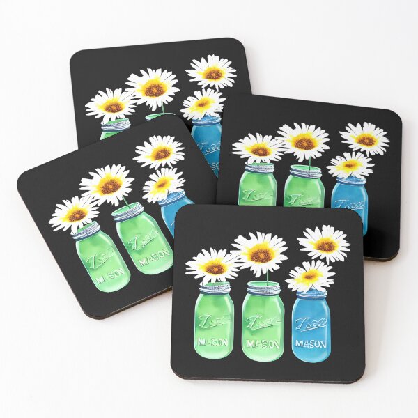 Item preview, Mason Jar Daisies artwork designed and sold by gramizzia.