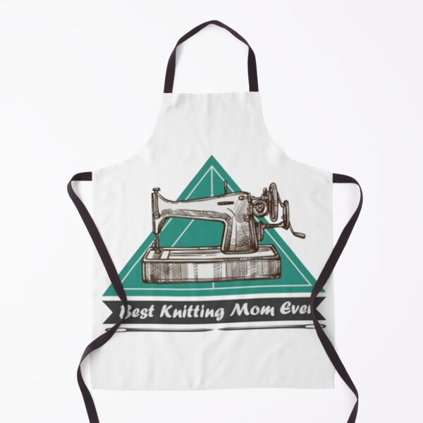 Item preview, best knitting mom ever-sewing machine designed and sold by carriemolinar.