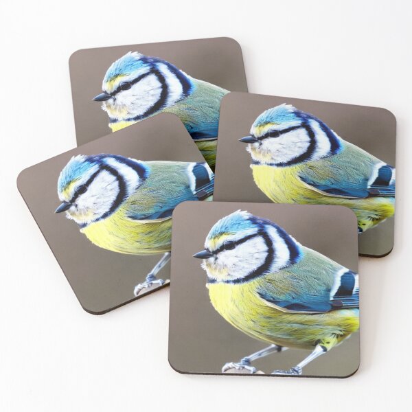 Item preview, Portrait of a Blue Tit, digital art  designed and sold by LoneAngel.