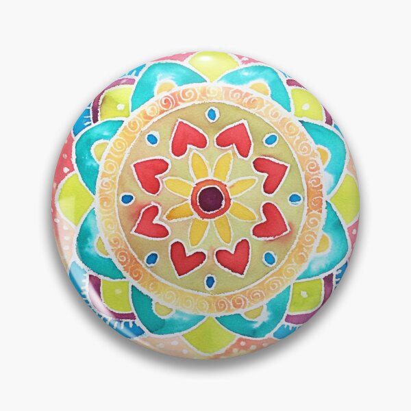 Item preview, Painterly Mandala designed and sold by Hilary  Garnock-Jones.