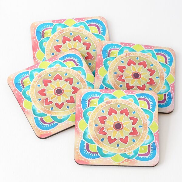 Item preview, Painterly Mandala designed and sold by Hilary  Garnock-Jones.