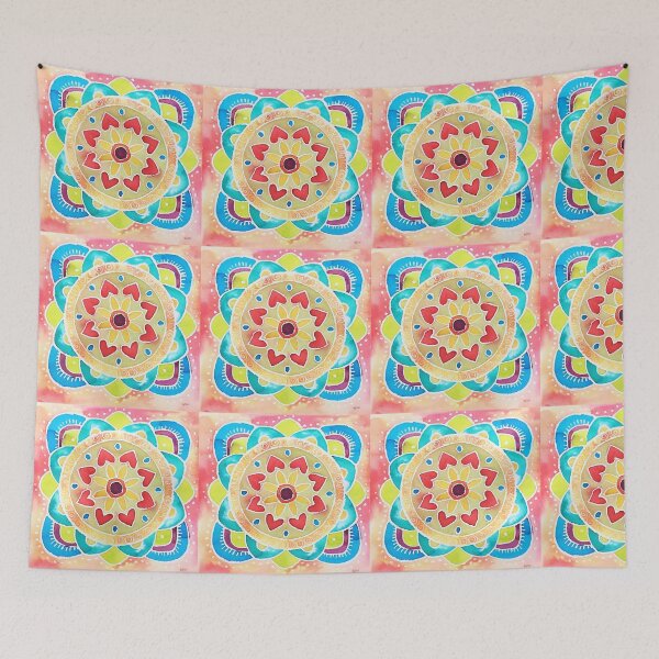 Item preview, Painterly Mandala designed and sold by Hilary  Garnock-Jones.